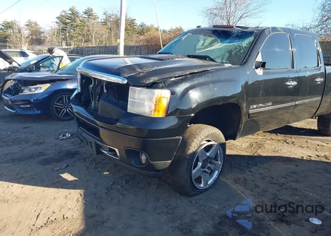 2011 GMC Sierra 2500Hd Denali from USA, damaged, VIN 1GT125C84BF142753